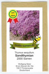 🌿🌸 Super Deal: Sandthymian Samen - Hervorragender Bodendecker! Angebot bei HelloDeals
