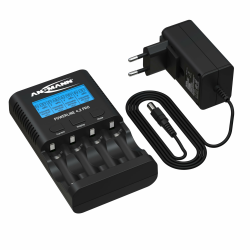 🔋 ANSMANN Akku Ladegerät Powerline 4.2 Pro - Ladegerät für AA und AAA Akkus 🔋 Angebot bei HelloDeals