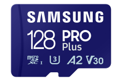 🚀 Samsung PRO Plus microSD-Karte + SD-Adapter, 128 GB - Für Mobile Gaming & 4K UHD 🎮 Angebot bei HelloDeals