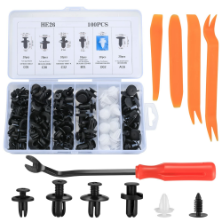 🚗 Ewwtrey Auto Befestigung Clips, 105 Stück Universal Befestigungsclips - Reparatur Kit 🧰 Angebot bei HelloDeals