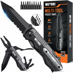 WEARXI Multitool Taschenmesser - Perfektes Vatertagsgeschenk 🎁 Angebot bei HelloDeals