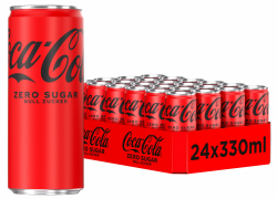 🥤 Coca-Cola Zero Sugar - Koffeinhaltiges Erfrischungsgetränk 🥤 Angebot bei HelloDeals