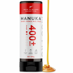 🍯🌿 Neuseeland Honig Co. Manuka Honig MGO 400+ | 500g Quetschflasche 🌿🍯 Angebot bei HelloDeals