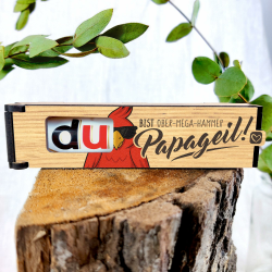 Vatertagsgeschenk für Papa: Papageil Schokoriegel Geschenkbox inkl. Duplo 🎁 Angebot bei HelloDeals