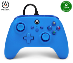 Kabelgebundener PowerA Controller für Xbox Series X|S und Windows 10/11 - Blau 🎮 Angebot bei HelloDeals