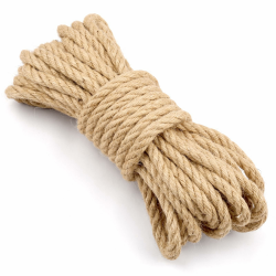 🌿 Hanfseil, 10 mm 10 m Juteseil 🌿 Natur Tau Seil Kordel Angebot bei HelloDeals