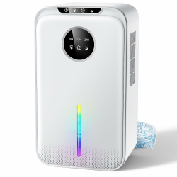 🌬️🌈 Luftentfeuchter Elektrisch mit Ablaufschlauch - 2.5L Wassertank, Leiser Schlafmodus, Automatische Abschaltung Angebot bei HelloDeals