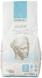 🎨🏺 GLOREX 6 2608 429 - Alabit Gießmasse naturweiß, Beutel mit 1000 g 🏺🎨 Angebot bei HelloDeals