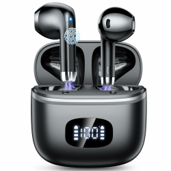 🎧 Bluetooth Kopfhörer Kabellos Bluetooth 5.3 mit 4 ENC Noise Cancelling Mic 🎵 Angebot bei HelloDeals