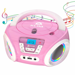 KLIM Candy Kids CD Player für Kinder - NEU 2024 🎶🌟 Angebot bei HelloDeals