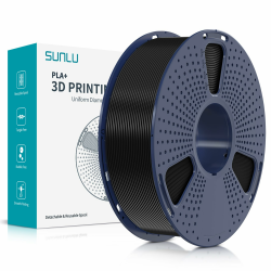 SUNLU PLA Plus 3D Drucker Filament 1kg Spule Schwarz 🌟 PLA+ Filament 1.75mm Angebot bei HelloDeals