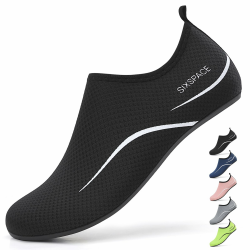 Sixspace Herren Damen Badeschuhe 🏖️ Wasserschuhe Aquaschuhe 🏊 Angebot bei HelloDeals