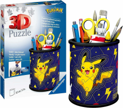 🧩 Ravensburger 3D Puzzle 11257 - Utensilo Pokémon Pikachu - 54 Teile Angebot bei HelloDeals