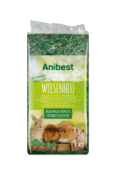 Anibest Wiesenheu, 100 % natürliches Futter für Kaninchen, Hamster, Meerschweinchen sowie andere Nager und Kleintiere Angebot bei HelloDeals