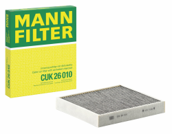🌿 MANN-FILTER CUK 26 010 Innenraumfilter/Kabinenluftfilter - Pollenfilter mit Aktivkohle 🚗 Angebot bei HelloDeals