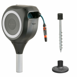 GARDENA Garten-Schlauchbox RollUp M (weiß) 20 m 🌿🌞 Angebot bei HelloDeals