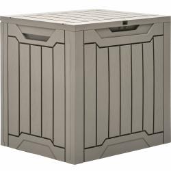 🌿 YITAHOME Außengebrauch Harz-Speicherbox 31 Gal, wasserdichte Terrassen-Deckbox 🌞 Angebot bei HelloDeals