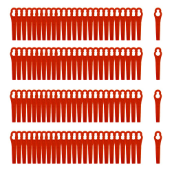 🌿 100 Stück Rasentrimmer Ersatzmesser Set 🌿 Angebot bei HelloDeals
