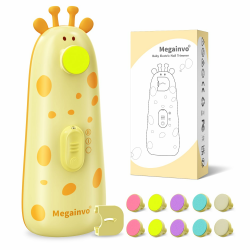 👶🌟 Elektrische Nagelfeile für Babys - Nagelpflegeset mit Licht 🌟👶 Angebot bei HelloDeals