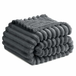 🌟 RUIKASI Kuscheldecke Flauschig Decke Grau - 150x200cm 🌟 Angebot bei HelloDeals