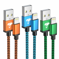 📱 iPhone Ladekabel 2M 3Pack, Lightning Kabel [MFi Zertifiziert] 🚀 Angebot bei HelloDeals