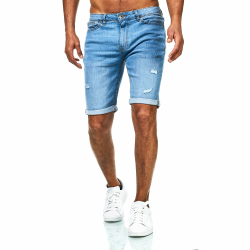 JEEL Herren Kurze Hosen - Slim-Fit Jeans-Shorts 🌟 Angebot bei HelloDeals