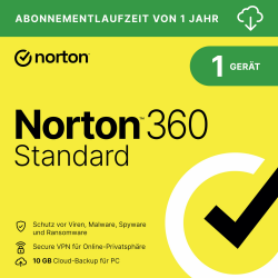 Norton 360 Standard 2025 | 1 Gerät | 1 Jahr 🛡️🔒 Angebot bei HelloDeals