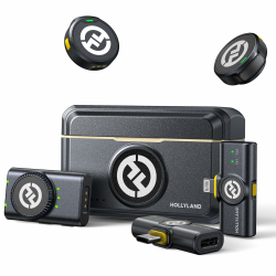 Hollyland Lark M2 Wireless Lavalier Mikrofon (2TX+3RX) 🎤 Angebot bei HelloDeals