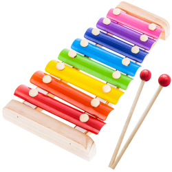 Retoo Kinder Xylophon & Glockenspiel Holzspielzeug 🎶🌈 Angebot bei HelloDeals