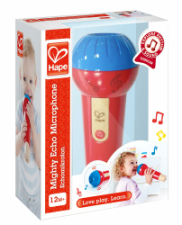 🎤 Hape Echomikrofon | Batterieloses Stimmverstärker-Mikrofon für Kinder ab 1 Jahr 🎶 Angebot bei HelloDeals