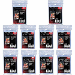 🌟 Mega Deal! Ultra Pro Standard Regular Soft 1000 Stück Penny Kartenfolien Kartenhüllen 🌟 Angebot bei HelloDeals