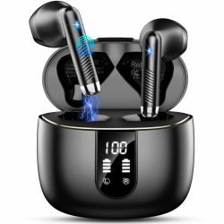 🎧 Bluetooth 5.4 Kopfhörer - Kabellose In Ear Ohrhörer 2025 Neu 🎶 Angebot bei HelloDeals