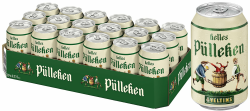 Angebot: Helles Pülleken, EINWEG (18 x 0.33 l Dose) - Helles Bier 🍺🌟 Angebot bei HelloDeals