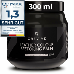 CREVIVE Leder Reparatur Set Schwarz 300 ml 🛠️ Angebot bei HelloDeals