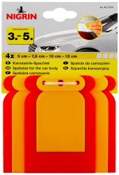 🔧 NIGRIN Karosserie-Spachtelsatz, 4-teilig 1 Packung 🔧 Angebot bei HelloDeals