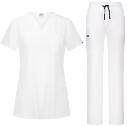👩‍⚕️ B-well Bella Damen-Schrubb-Set für medizinisches Fachpersonal 👩‍⚕️ Angebot bei HelloDeals