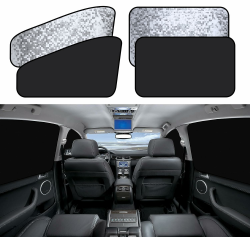 🌞 ZATOOTO Sonnenschutz Auto Magnetisch - 4PCS 🚗 Angebot bei HelloDeals