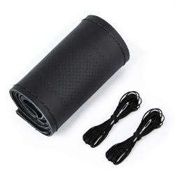 ZATOOTO DIY Auto Lenkradbezug Leder 🚗 Angebot bei HelloDeals