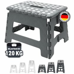 🌟 ZOLLNER Tritthocker faltbar - Klapphocker für Kinder und Erwachsene bis 120kg 🌟 Angebot bei HelloDeals