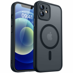 📱🔒 CANSHN iPhone 12 Hülle mit Kameraschutz für Magsafe Angebot bei HelloDeals