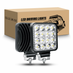 RIGIDON LED Arbeitsscheinwerfer Set - 3.3 Zoll 48W Mini LED Scheinwerfer 12V 24V Angebot bei HelloDeals