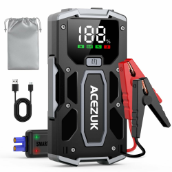 ACEZUK Starthilfe Powerbank 4000A 12V 🚗🔋 Angebot bei HelloDeals