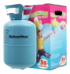 🎈 HeliumStar Helium Einwegflasche - 200 Liter - bis zu 30 Ballons 🎈 Angebot bei HelloDeals
