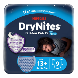 Huggies DryNites Nachtwindeln für Jungen XL - Monatspack (27 Stück) Angebot bei HelloDeals
