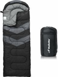 MalloMe Schlafsack Outdoor - Schlafsack für Erwachsene und Kinder - Winterschlafsack ⛺️❄️ Angebot bei HelloDeals