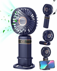🌬️🔋💨 FAPPEN Handventilator | Tragbarer USB-Handventilator | Faltbarer Mini Ventilator Angebot bei HelloDeals