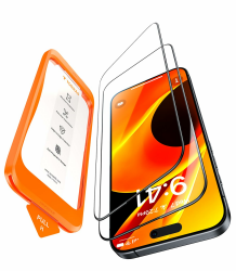 TORRAS iPhone 16 Pro Panzerglas [Full Screen] 2 Stück Angebot bei HelloDeals