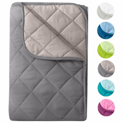 🌞 Sommer Special! Microfaser Steppbett in Grau und Hellgrau 135x200 cm Angebot bei HelloDeals