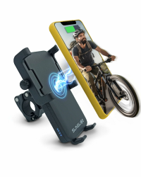Sunslice Fahrrad Handyhalterung mit integrierter Powerbank und Fahrradlicht 🚴🔋🌙 Angebot bei HelloDeals