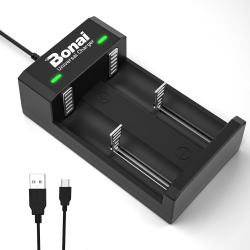 BONAI Akku Ladegerät Universal USB Batterieladegerät 🌟 Angebot bei HelloDeals